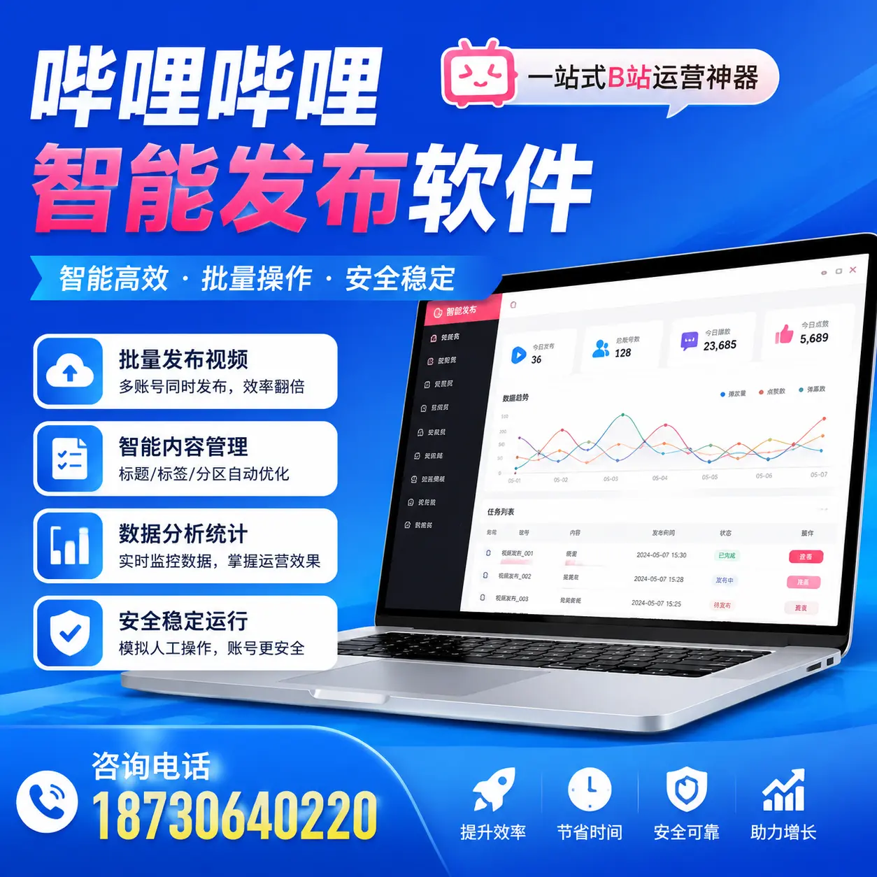 如何通过哔哩哔哩智能发布软件提升 济南 企业曝光率